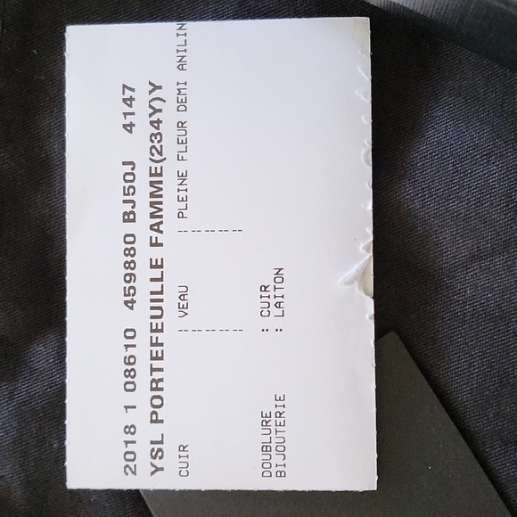 COPY - YSL long wallet - Picture 3 of 12